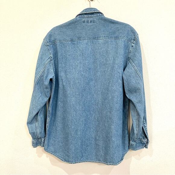 Vintage Pepe Jeans London Portobello Road W11 Denim Button Up Shirt - Small - Picture 2 of 15